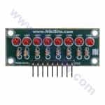 <span style="color: red; font-weight:bold;">نقشه</span> ماژول نمایشگر LED هشت تایی آند مشترک - Image 2