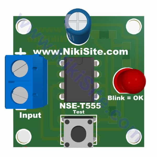 ماژول تستر آی سی 555