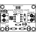 <span style="color: red; font-weight:bold;">نقشه</span> ماژول سوئیچ لمسی با 555 - Image 2