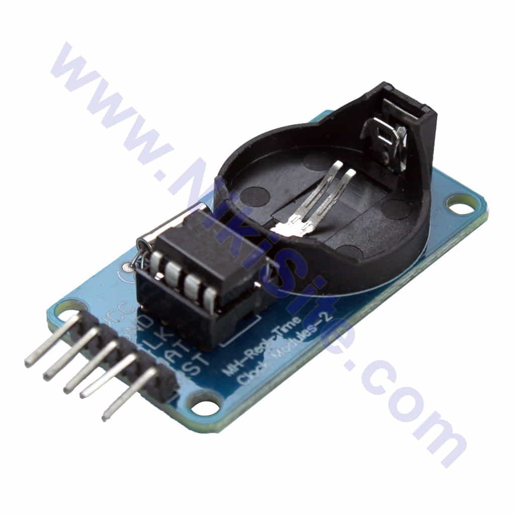 تصویر ماژول ساعت Real-Time DS1302 