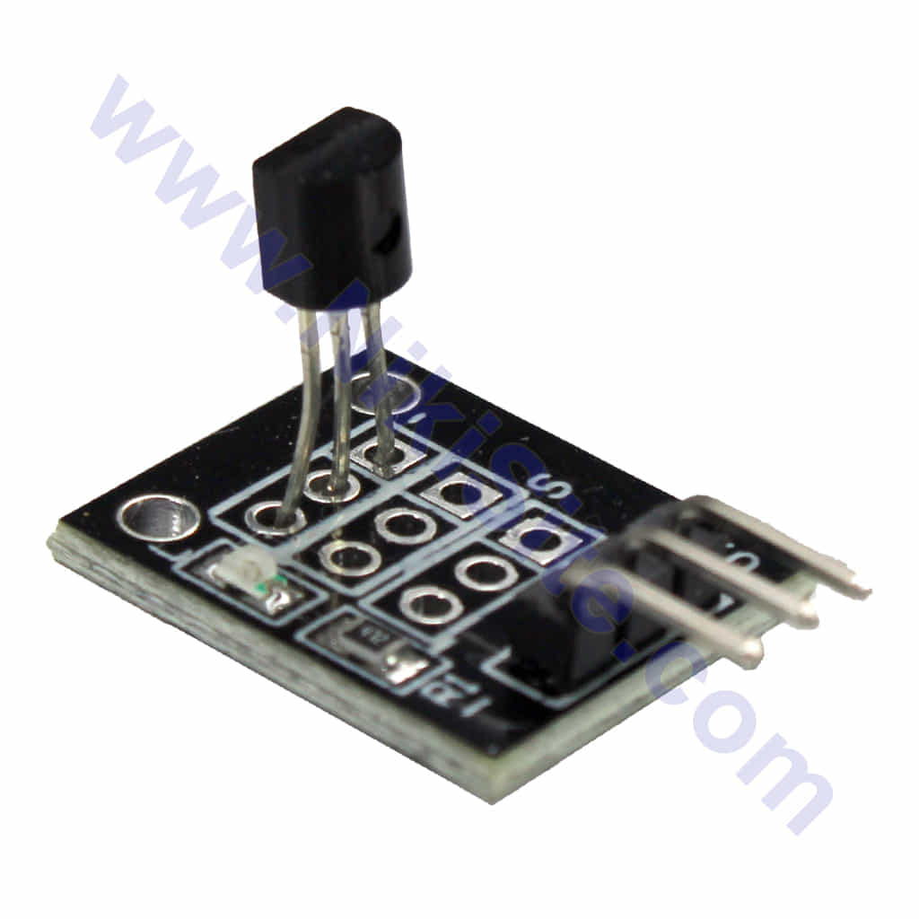 تصویر ماژول سنسور دمای دیجیتال DS18B20 