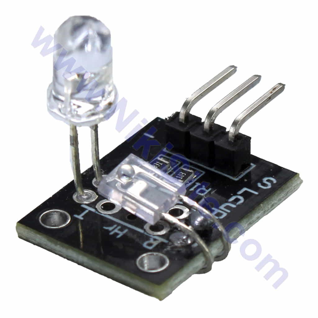 تصویر ماژول تشخیص ضربان قلب با سنسور اثرانگشت 